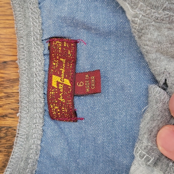 7 for all mankind boys henley tee - Picture 2 of 4